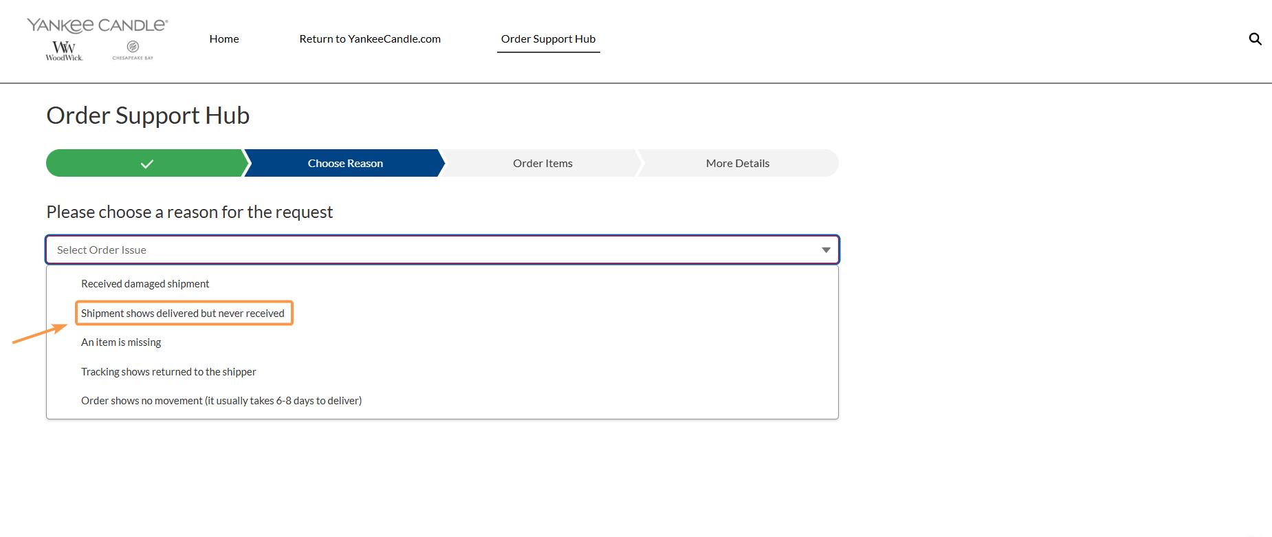 My order was not delivered even though the tracking shows otherwise ...