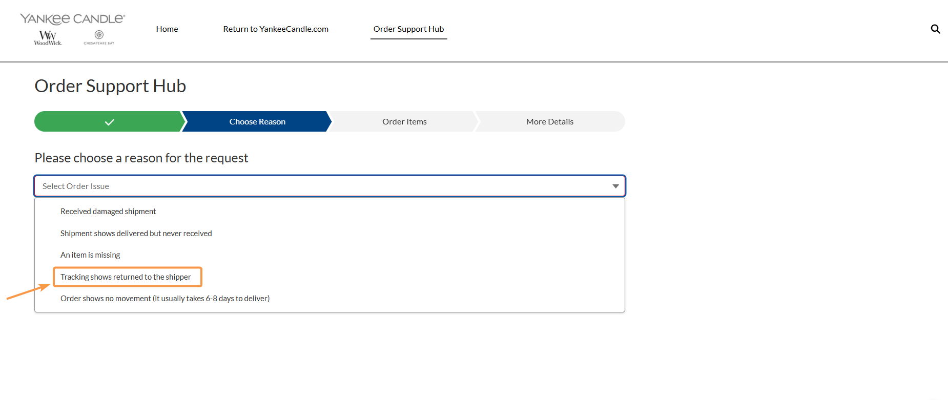 My order was returned, but I did not ask for it, what do I do?